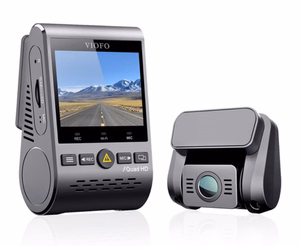 Viofo A129-G Plus Duo – dviejų GPS vaizdo registratorių sistema, juoda