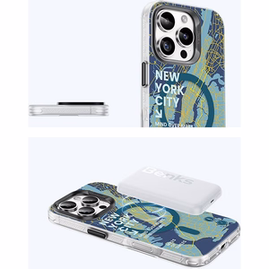 Benks Magnetinė City New York dėklas Iphone 16 Plus