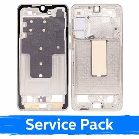 Vidurinis rėmas suderinamas su Samsung S916 S23 Plus / Cream / (Service Pack)
