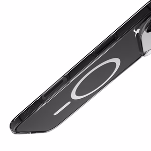 Puro Impact skaidrus D3O TPU+PC magnetinis dėklas telefonui iPhone 17 Air - permatomas