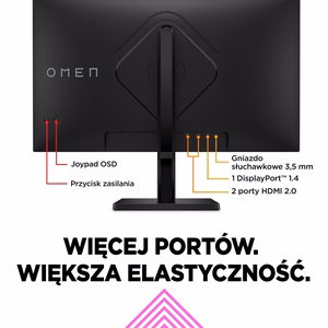 OMEN by HP 27 colių QHD 165Hz žaidimų monitorius - OMEN 27q
