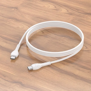 Kabelis USB C į USB C Hoco PD 60W 1 m X37 baltas