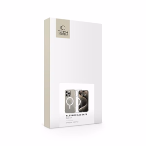 Tech-Protect FlexAir Magnetinis dėklas telefonui iPhone 15 Pro - skaidrus