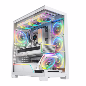 MODECOM kompiuterio korpusas VOLCANO STELLAR PLUS ARGB MIDI 5F Balta