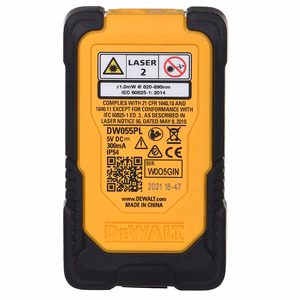 DeWalt DW055PL-XJ – lazerinis atstumo matuoklis, 16 m
