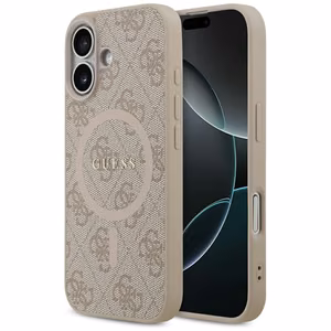 "Guess 4G Ring Classic Logo MagSafe" dėklas "iPhone 17" - rožinis