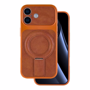 Luxgrip Mag dėklas skirtas iPhone 16 6,1" oranžinis