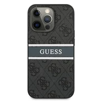 Guess GUHCP13L4GDGR iPhone 13 Pro / 13 6.1" pilkas/pilkas hardcase 4G Stripe