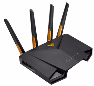 ASUS TUF-AX4200 belaidis maršrutizatorius Gigabitinis eternetas Dviguba juosta (2,4 GHz / 5 GHz) Juoda
