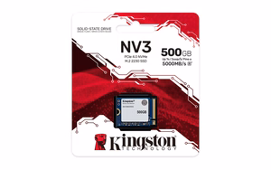 Kingston Technology 500G NV3 M.2 2230 NVMe SSD
