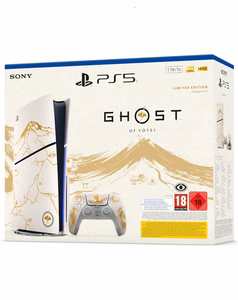 Sony PlayStation 5 konsolė - Ghost of Yotei Gold Limited Edition rinkinys (modelis - slim)