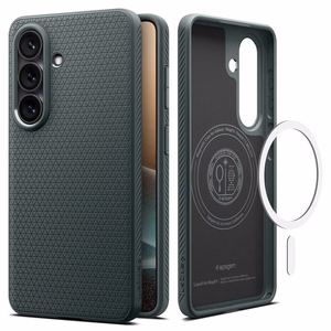 Spigen Liquid Air Mag MagSafe dėklas skirtas Samsung Galaxy S26+ - žalias