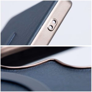 GENTLEMAN MAG DĖKLAS Dėklas suderinamas su MagSafe for SAMSUNG A57 tamsiai mėlynas