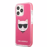 KARL LAGERFELD KLHCP13XTPECPI IPHONE 13 PRO MAX 6.7 "DĖKLAS FUCHSIA/FUSCHIA CHOUPETTE HEAD