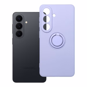 SILIKONO ŽIEDAS dėklas SAMSUNG S26 violetinės spalvos