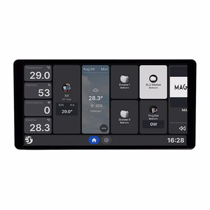 6,95 colių "Shelly Wall Display X2i WiFi/BLU" valdymo skydelis (sidabrinis)