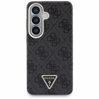 Guess dėklas 4G Triangle Logo MagSafe skirtas Samsung Galaxy S26 Plus juodas