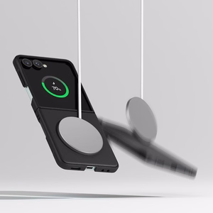 Ringke Onyx magnetinis MagSafe dėklas Samsung Galaxy Z Flip 7 - juodas