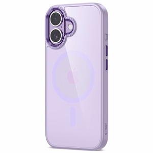 Tech-Protect MagMat MagSafe dėklas iPhone 17 skaidrus violetinis