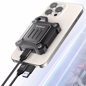 "Orico XAM2 M.2 2230 USB-C 3.2 taktinė sustiprinta diskų įkrova - juoda
