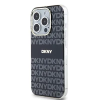 DKNY IML mono ir juostos magnetinis dėklas iPhone 13 Pro / 13 - juodas