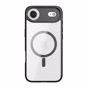 Rock Guard Objektyvo Apsauga Serijos Magnetinis Dėklas Iphone 17 Air permatomas-juodas