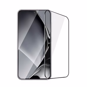 Закалённое стекло с металлической рамкой для Samsung Galaxy S22 / S23 чёрная рамка