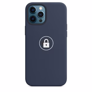 Чехол для телефона "Silicone Case v2" для iPhone 12 Pro Max Deep Navy в упаковке