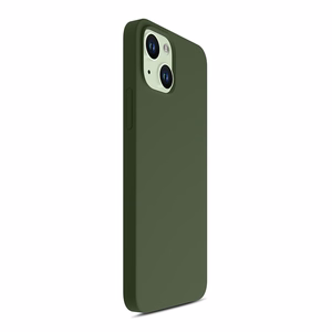 3mk Hardy Silicone MagDėklas iPhone 15 Plus - žalias