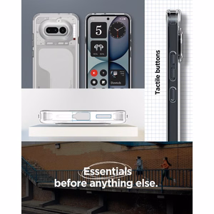 Spigen Ultra Hybrid dėklas Nothing Phone 4A, skaidrus