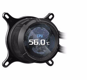 ASUS ROG STRIX LC III 360 ARGB Procesorius Universalusis skystinis aušintuvas 12 cm Juoda