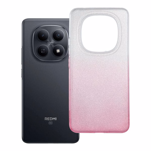 Dėklas for Xiaomi Redmi NOTE 15 5G Shining skaidrus rožinis