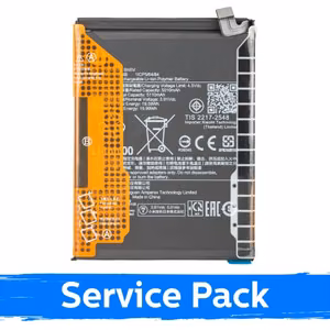 Akumuliatorius skirtas Xiaomi Redmi Note 14 Pro 5G / Redmi Note 14 Pro+ 5G BP56 (Service Pack)