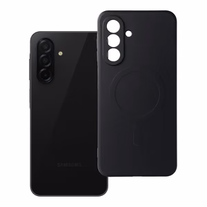 Чехол для Samsung A26 силиконовый Mag Cover совместимый с MagSafe чёрный