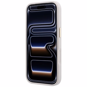 Guess Ring Stand 360 4G Classic Logo MagSafe dėklas, skirtas iPhone 17 Pro Max / 18 Pro Max, rožinis