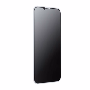5D pilno klijų apsauginis stiklas – iPhone 13 / 16e (SE 4 2025) (privatumo) juodas