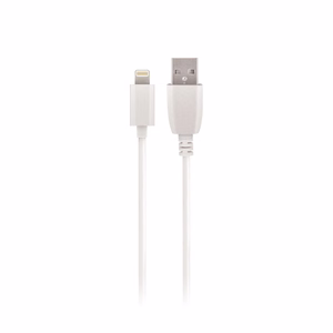 "Maxlife MXTC-01" įkroviklis 1x USB 1A baltos spalvos + "Lightning" laidas