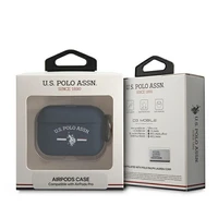 US Polo USACAPSFGV AirPods Pro dėklas tamsiai mėlynas/tamsiai mėlynas
