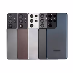 Galinis dangtelis skirtas Samsung G998 S21 Ultra / Phantom Navy / (su kameros stikliuku) OEM