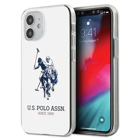US Polo USHCP12STPUHRWH iPhone 12 mini 5,4" balta Shiny Big Logo