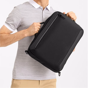 Wozinsky Premium 15,6'' nešiojamojo kompiuterio kuprinė / krepšys su dirželiu - juoda