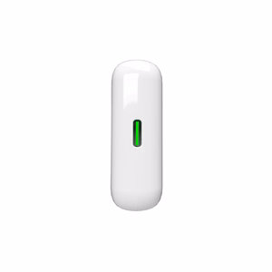 GaN Puro SLIMPRO 30W USB-C sieninis įkroviklis - baltas