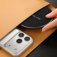 "Blavec" indukcinis įkroviklis BQI-06 Qi 15W "UniCharge" (BQI06-QIB) matinis juodas