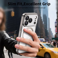 Tech-Protect MagFlex MagSafe dėklas iPhone 17 Pro Max skaidrus sidabrinis