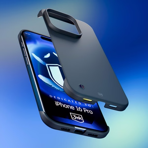 3mk Just20g Matinis dėklas iPhone 16 Pro - matinė juoda