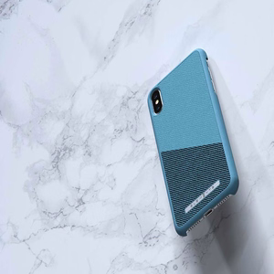 Nordic Elements Saeson Freja dėklas, skirtas iPhone XS Max, tamsiai melsvai žalias