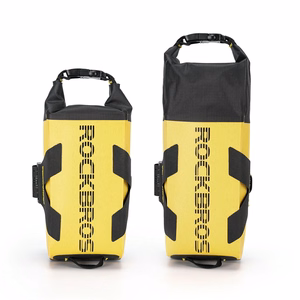 Rockbros AS-161 велосипедная сумка на нижнюю трубу водонепроницаемая 1L - желтый
