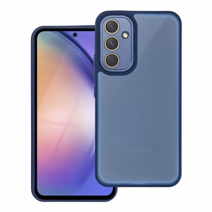 VARIETE dėklas telefonui SAMSUNG A54 5G tamsiai mėlyna