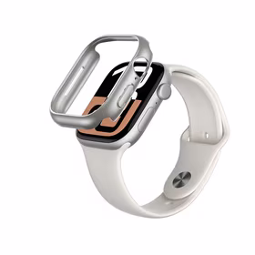 AmazingThing Minimal dėklas Apple Watch 46mm – Sidabrinis