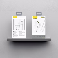 Dudao A26TCEU PD QC 25W GaN USB-A USB-C Wall Įkroviklis with USB-C Laidas - Baltas